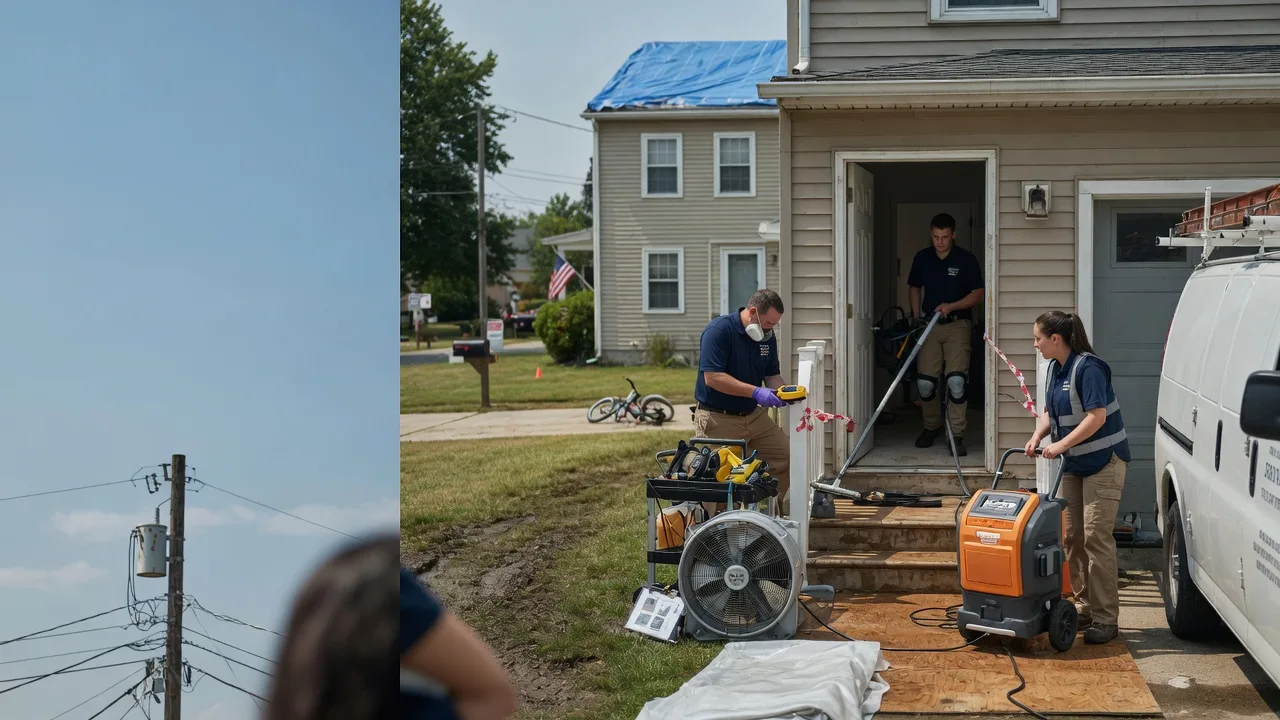 Water Damage Repair in Loogootee, IN near me